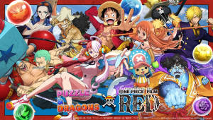 One Piece Film Red Puzzle at Dragons Crossover — One piece Wallpaper
