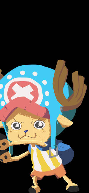 One Piece Telepono Malambot Chopper — iPhone 18 Pro Wallpaper