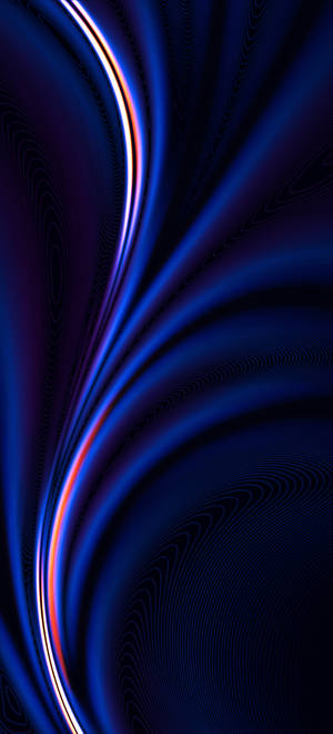 Oneplus Blue Curves wallpaper — Pixel 9 Wallpaper