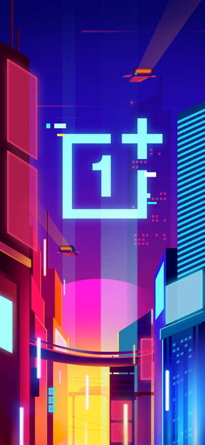 Wallpaper ng Oneplus City Lights Art — Pixel 9 Pro Wallpaper