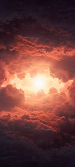 Ulap na Telepono — 1080x2400 Wallpaper