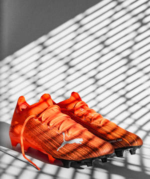 Orange Puma Ultra 1.1 wallpaper — Galaxy Z Fold 6 Wallpaper