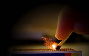 Pagsindi ng Posporo — Fire Wallpaper