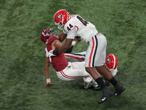 Pagtackle ni Travon Walker kay Jordan Battle