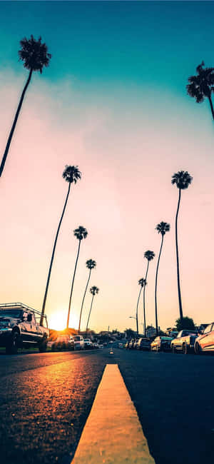 California Summer — iPhone 13 Mini Wallpaper