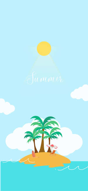 Background ng Tag-init para sa iPhone X — OnePlus 13R Wallpaper