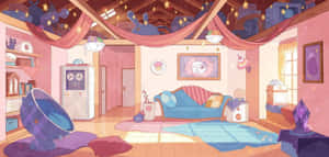 Mga larawan ng Silid na Anime — Anime room GIF Wallpaper