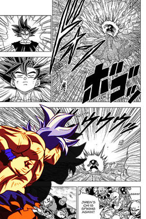 Wallpaper ng Panel ng Manga ng Dragon Ball