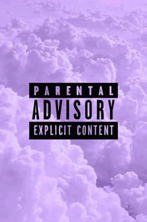 Parental Advisory — Purple Wallpaper