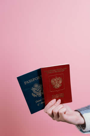 Passport background — Huawei MatePad Edge Wallpaper