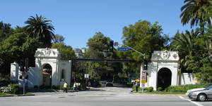 Wallpaper ng pasukan ng Sunset Boulevard sa Bel-Air