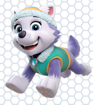 Paw Patrol Everest wallpaper — Vivo X Fold5 Wallpaper