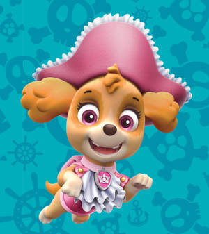 Paw Patrol Pirata Skye wallpaper — Nubia Flip Wallpaper