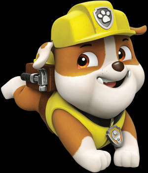 Paw Patrol Rubble May Toolbox wallpaper — Motorola Razr Ultra 2026 Wallpaper