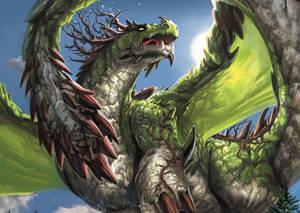 PC na may Luntiang Batong Hapones na Dragon