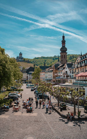 Mapayapa na Bayan sa Germany wallpaper — Moto Pad 70 Groove Wallpaper