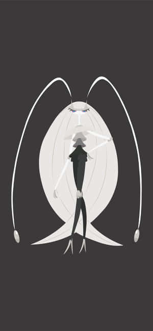 Pheromosa Sa Dark Gray Background — iPhone 12 Wallpaper