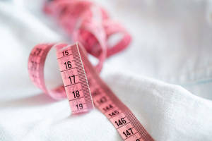 Pink Aesthetic Measuring Tape — Light pink aesthetic Wallpaper