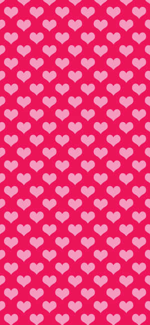 Pink Heart Iphone [wallpaper] — iPhone 15 Wallpaper