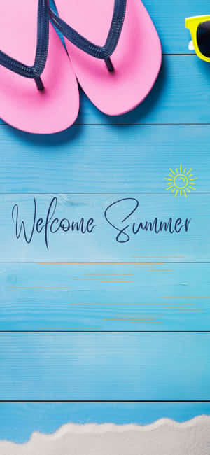 Iphone X Summer Background — Redmi Note 14 Pro Wallpaper