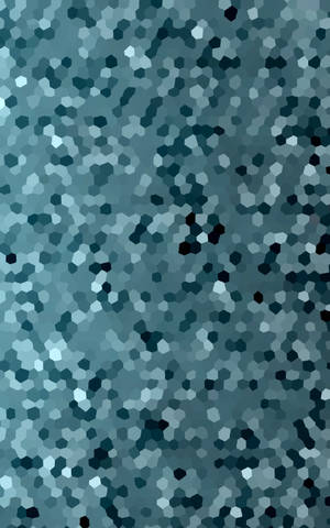 Pixelated gradient blue hexagon wallpaper — Galaxy Tab S9 Wallpaper