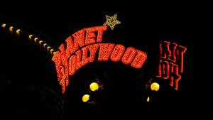 Wallpaper ng Signage ng Planet Hollywood