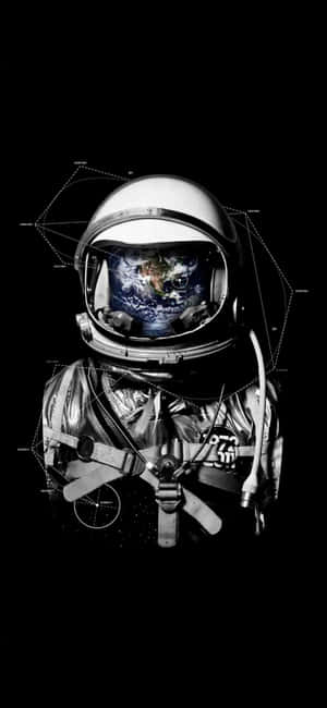 Astronaut Iphone — Galaxy A07 Wallpaper