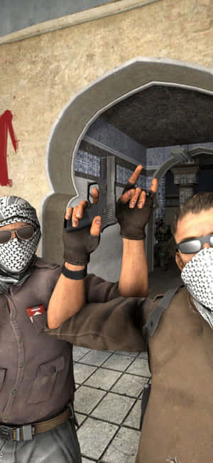 Iphone Xs Counter-strike Global Offensive Background — iPhone 13 Pro Wallpaper