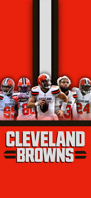 Players Of Cleveland Browns wallpaper — 1290x2796 Wallpaper