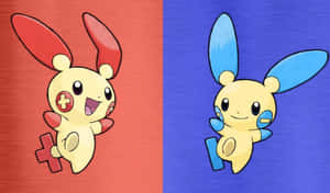 Plusle [wallpaper] — Pokemon Wallpaper