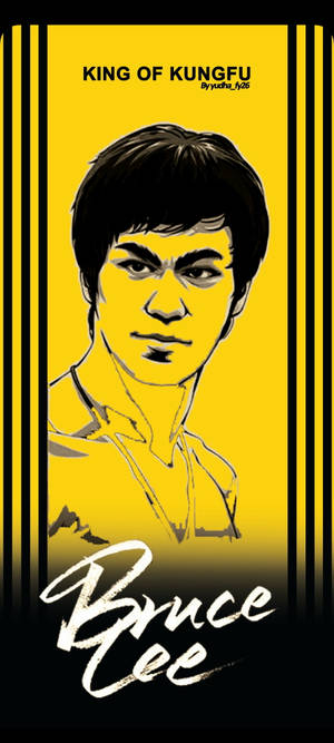 POCO X2 Bruce Lee Art — iPhone 17 Pro Max Wallpaper