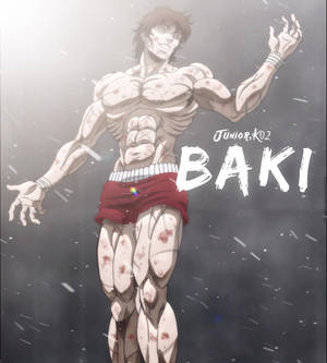 Poisoned Body Of Baki Hanma wallpaper — Vivo X Fold5 Wallpaper