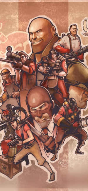 Iphone Xs Max Team Fortress 2 Background — OnePlus Wallpaper