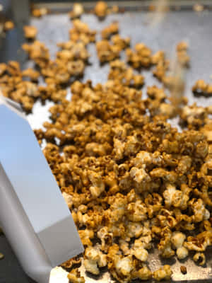 Popcorn Background — iPad Pro M4 Wallpaper