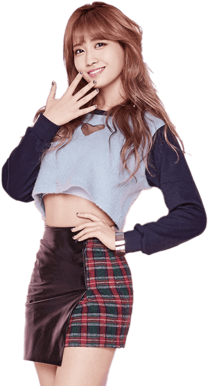 Pose ng Fashion ng Miyembro ng Twice