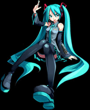 Hatsune Miku Png , Png Download - Hatsune Miku, Transparent Png