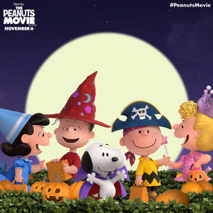 Wallpaper ng Poster ng Peanuts Charlie Brown Halloween — Charlie Brown Halloween Wallpaper