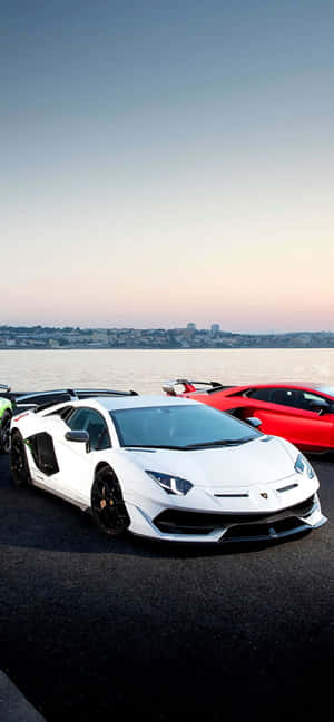 Pixel 3xl Lamborghini Background — iPhone 16e Wallpaper