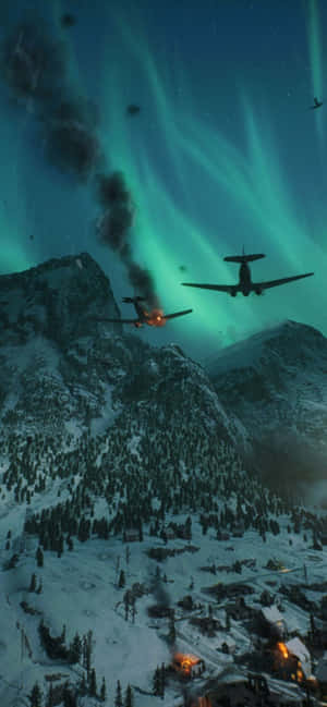 Hd Battlefield V Background — iPhone 14 Plus Wallpaper