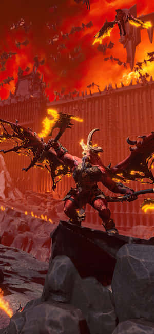 Iphone X Total War Warhammer Background — iPhone Air Wallpaper