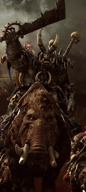 Pixel 3xl Total War Warhammer na Background — iPhone 15 Plus Wallpaper