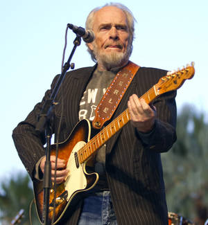 Prime Artist Merle Haggard — Galaxy Z Flip 8 Wallpaper