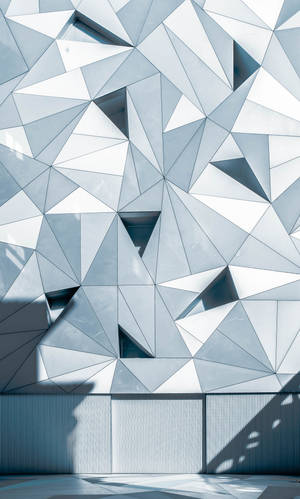 Abstract Psychedelic Glass Wall wallpaper
