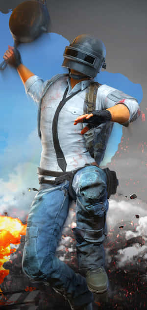 PUBG Conqueror Frying Pan — iPhone 18 Pro Max Wallpaper