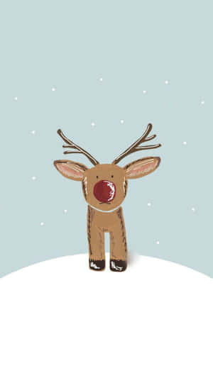 Cute na Pasko sa Telepono — Pasko Wallpaper