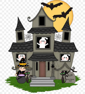 Mga larawang cartoon ng Halloween