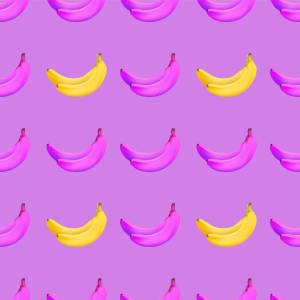 Purple And Yellow Bananas wallpaper — 1:1 Wallpaper