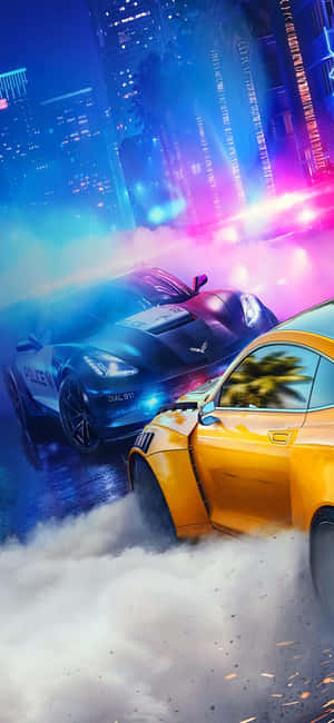 Iphone Xs Need For Speed Heat Background — iPhone 16 Wallpaper