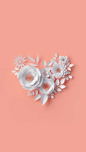 Puting Artipisyal na Bulaklak na Floral Iphone