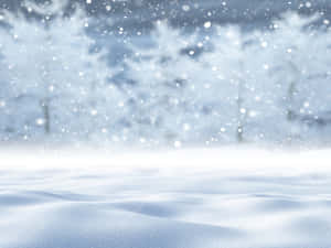 Likuran ng Niyebe — Winter Aesthetic Wallpaper